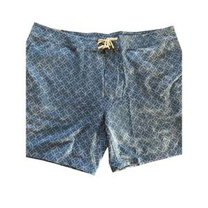 NWT Faherty Men’s Classic 7” Boardshorts Moonlight Batik Size 42 Shorts